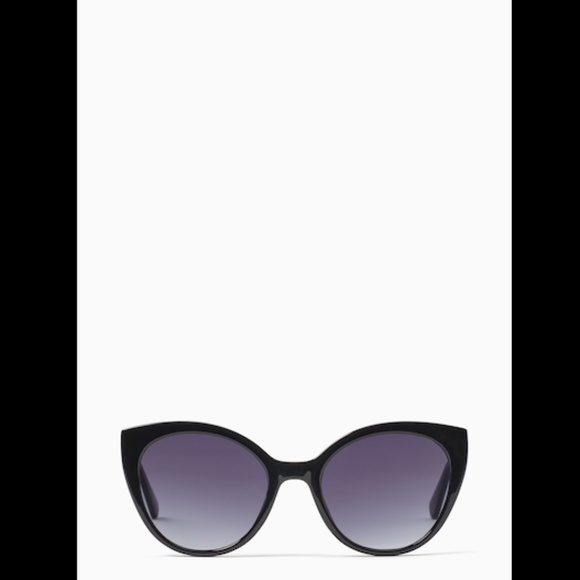 NEW Kate Spade New York Samantha Sunglasses Black Cat Eye main image 6
